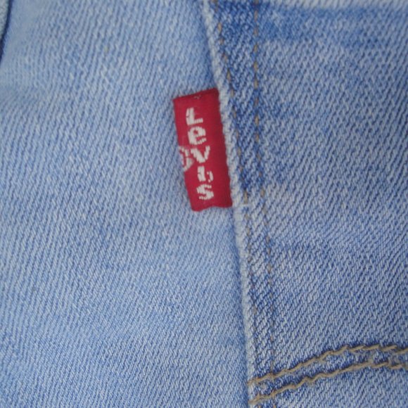 Levi's 721 High Rise Skinny Women's Size 18 M soft light wash NWT - Picture 8 of 14